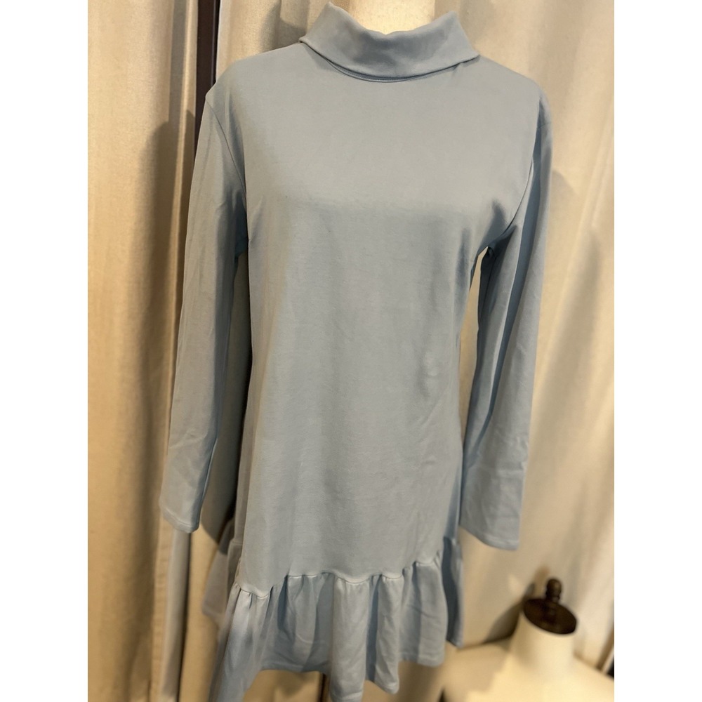buru womens Dress Medium Light Blue Nwt